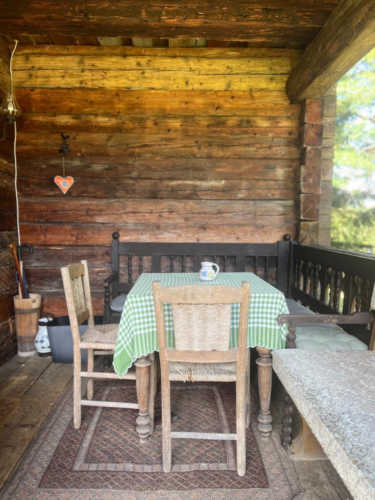 Cozy Log Cabin Near Faaker See Ledenitzen Exteriör bild